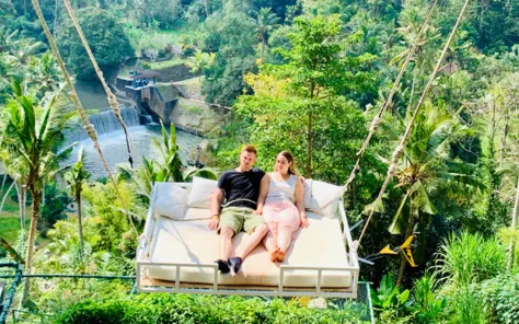 Real Bali Swing, Ubud Monkey Forest, dan Tegenungan Waterfall